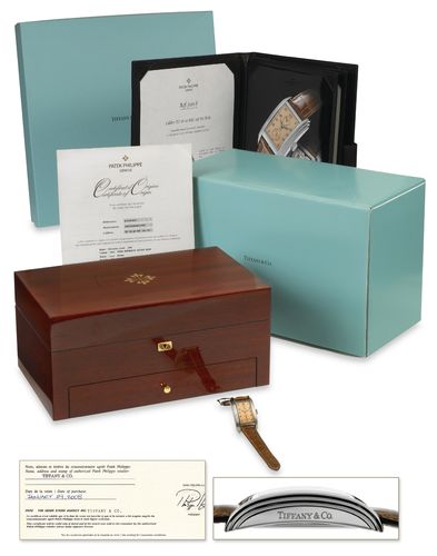 Patek Philippe vendue par Tiffany & Co. Patek Philippe vendue par Tiffany & Co.