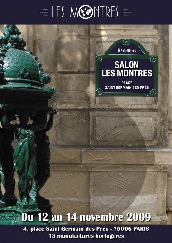 Salon Les Montres les 12, 13 et 14 novembre 2009