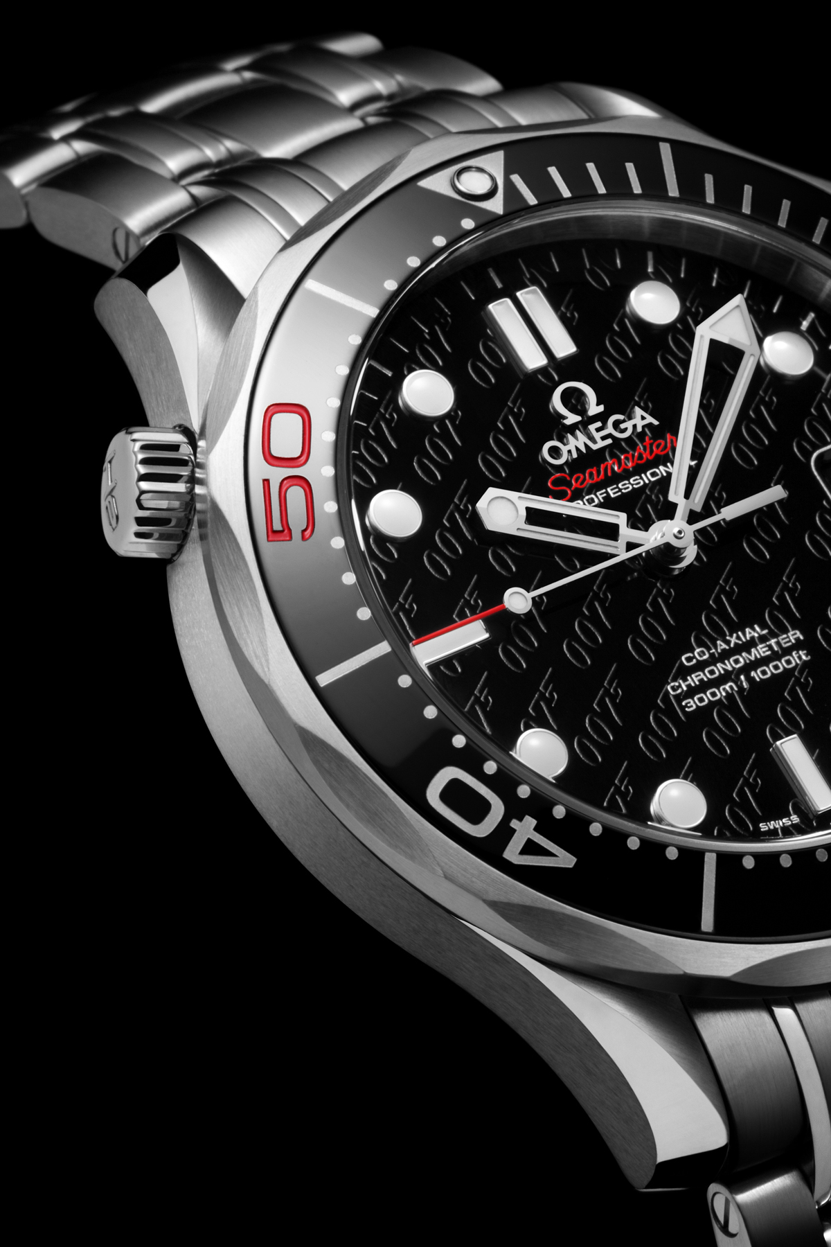 Omega Seamaster Co-Axial 300 M Série Limitée James Bond 007 Omega Seamaster Co-Axial 300 M Série Limitée James Bond 007
