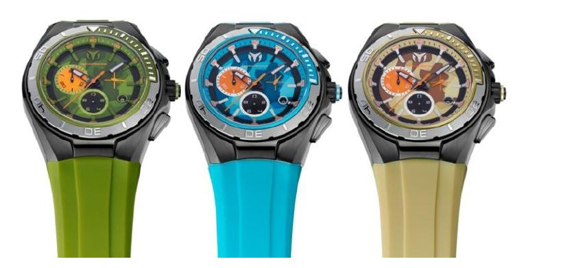 Technomarine Cruise Steel Camouflage Collection Technomarine Cruise Steel Camouflage Collection