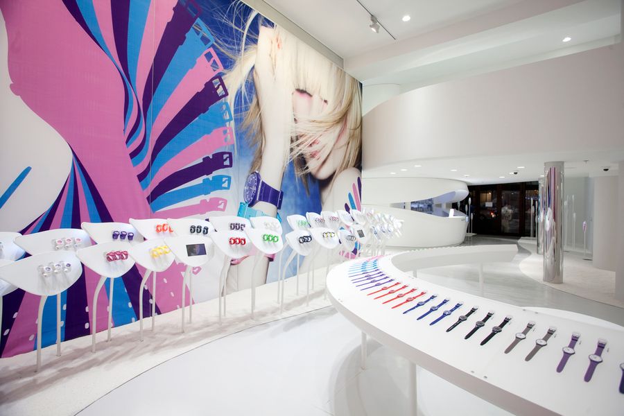 Boutique Swatch Swatch Art Peace Hotel à Shanghai Boutique Swatch Swatch Art Peace Hotel à Shanghai