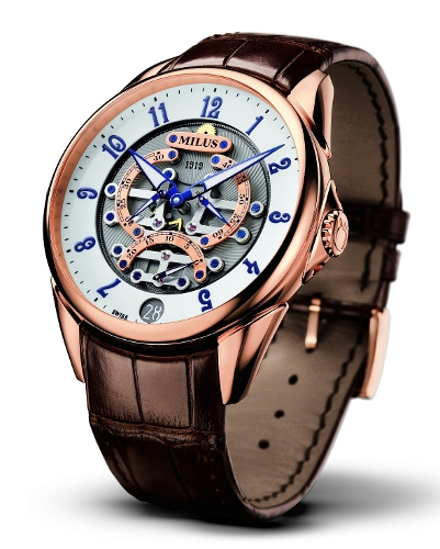 Milus TIRION TriRetrograde Seconds Skeleton 1919 Milus TIRION TriRetrograde Seconds Skeleton 1919