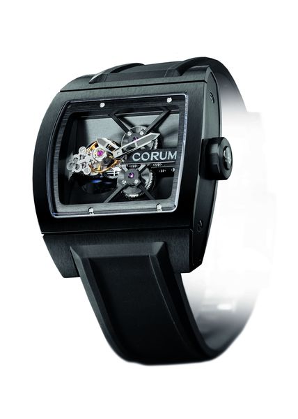 Corum-Ti Bridge Tourbillon Black Corum-Ti Bridge Tourbillon Black