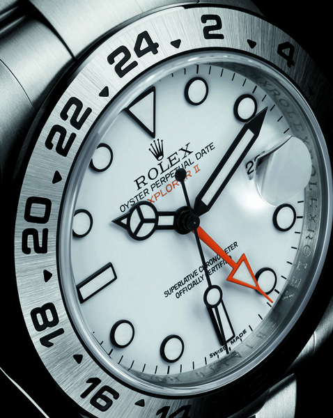 Rolex Oyster Perpetual Explorer II dial Rolex Oyster Perpetual Explorer II dial